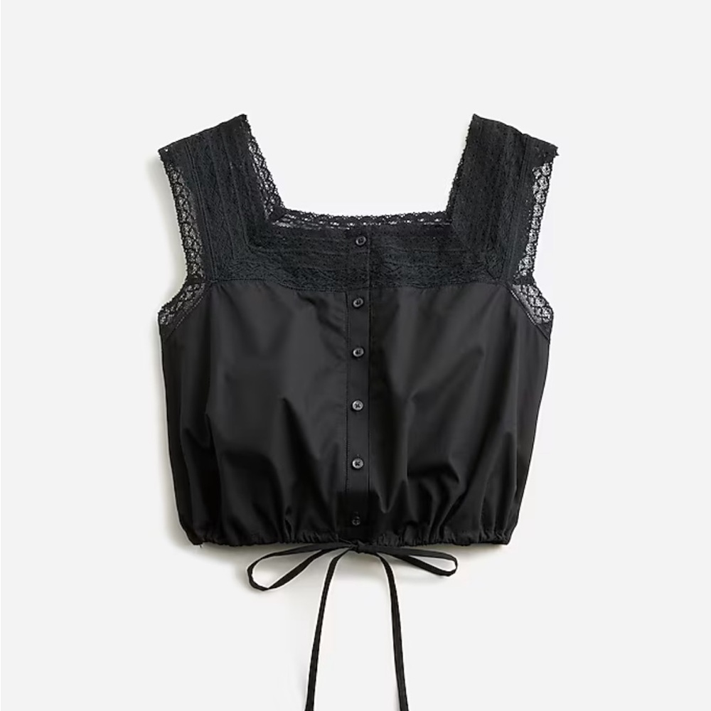 J.Crew Lace Trim Tank